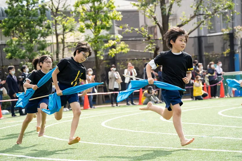 スポーツ競技会や運動会