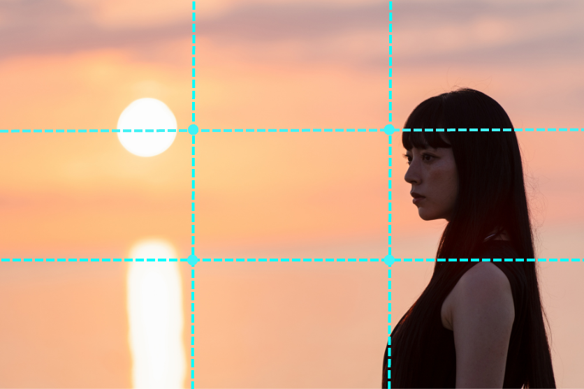 (1) Balanced “Three-Section Composition”