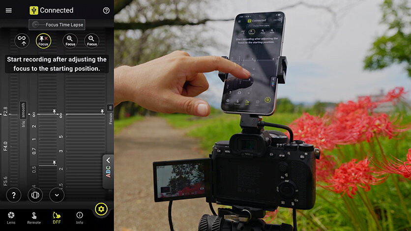 ④フォーカス移動地点の設定