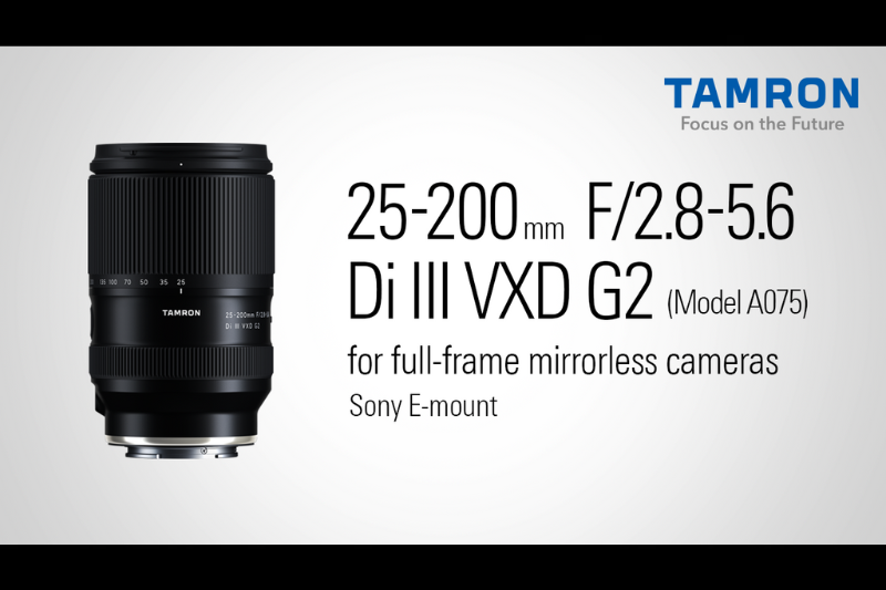 25-200mm F2.8-5.6 G2 (Model A075)