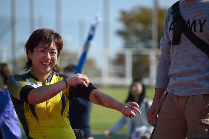 車いすマラソン 土田和歌子選手 フォトギャラリー