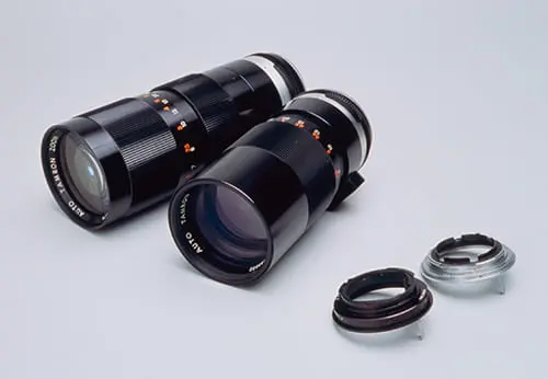 The TAMRON Adapt-A-Matic universal interchangeable lens mount system for SLR cameras and lenses supporting auto-focus