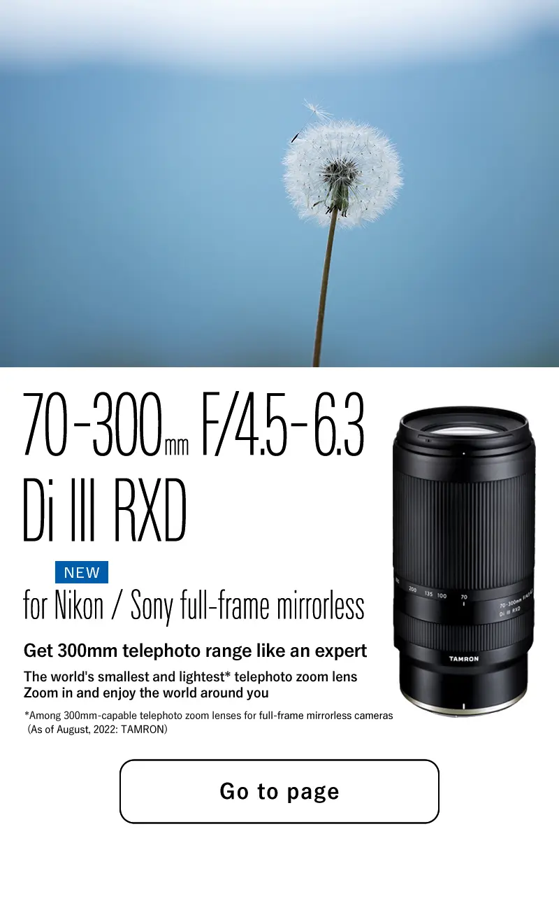 new tamron lens for sony e mount