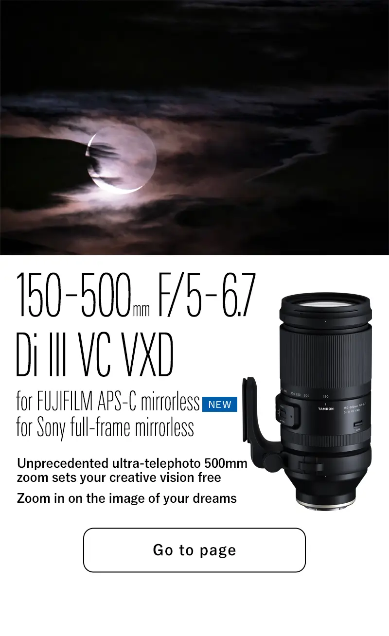 new tamron lens for sony e mount