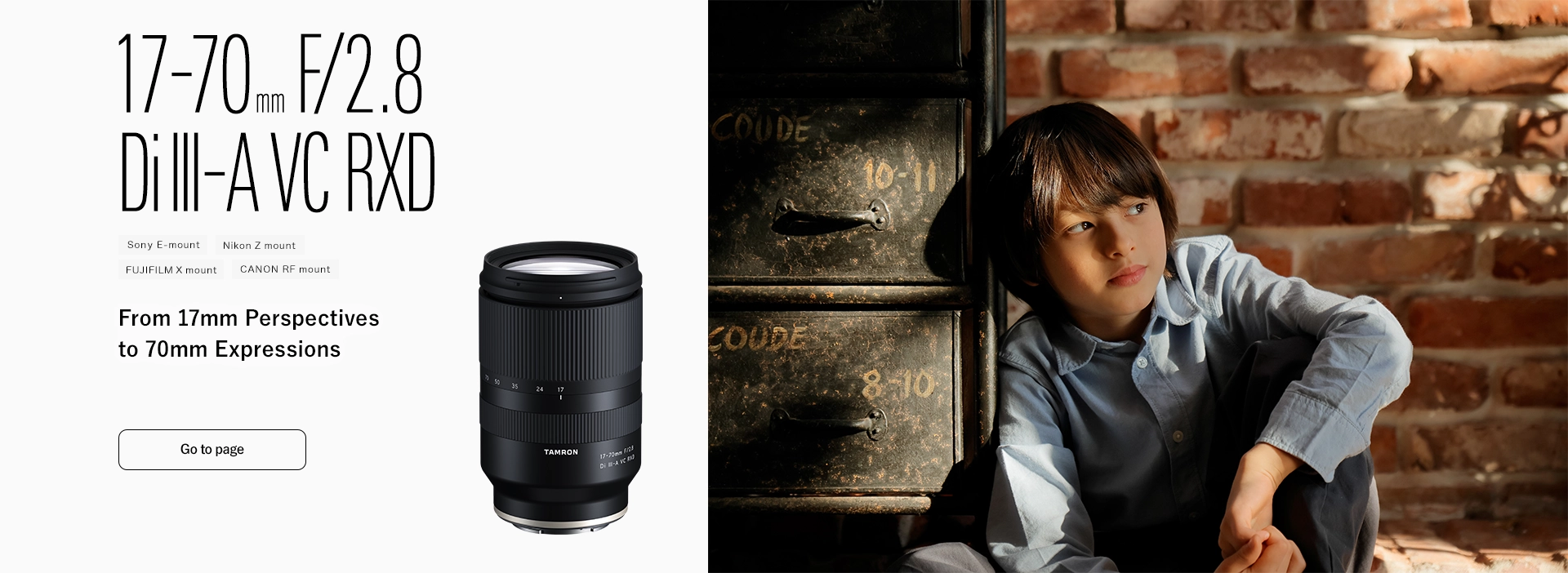 TAMRON Photo Site for photgraphic lenses