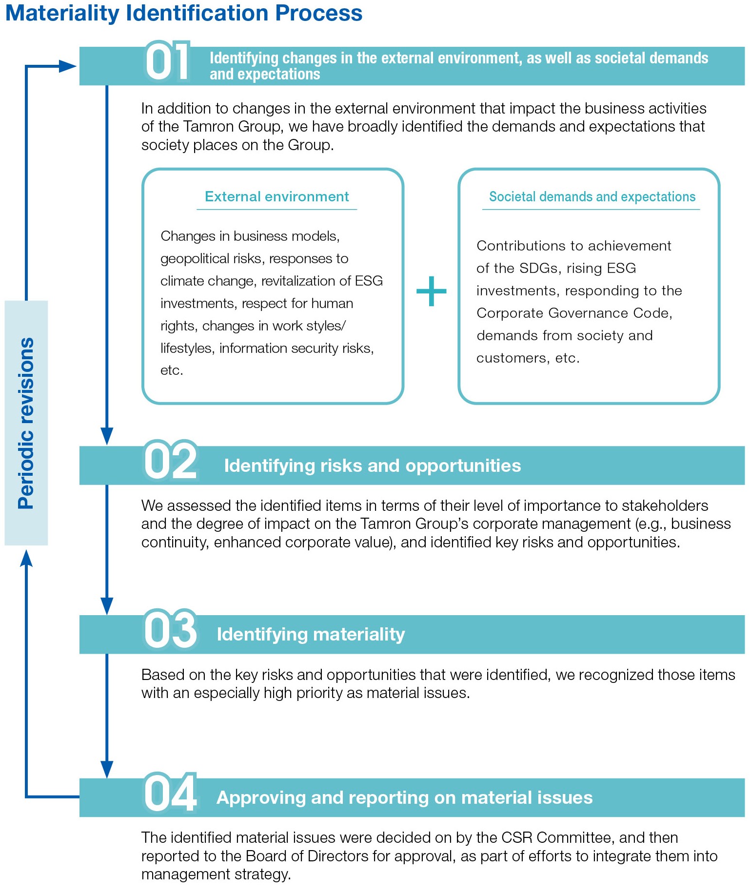 Materiality Identification Process