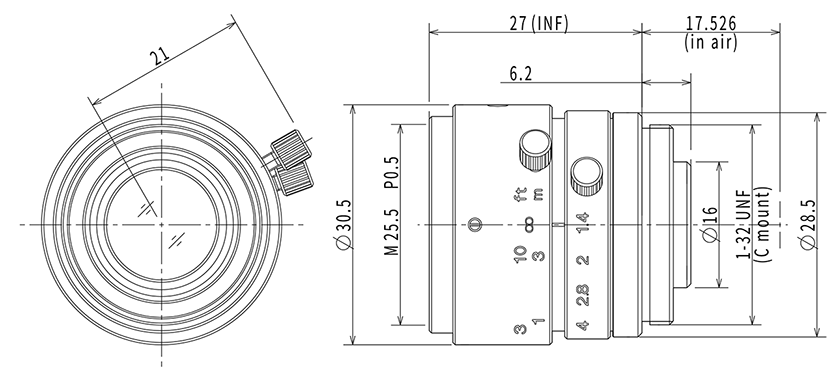 219HB dimension