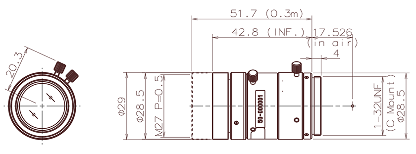 M112FM50 dimension