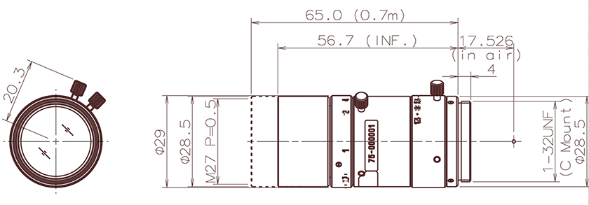 M112FM75 外形図