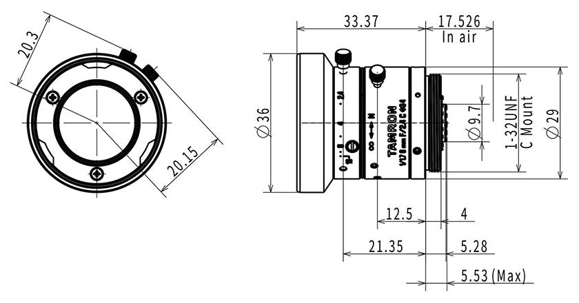 M117FM06 外形図