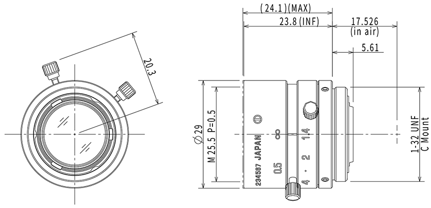 M118FM16 dimension