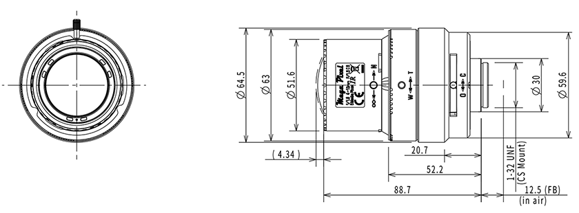 M118VM413IRCS dimension