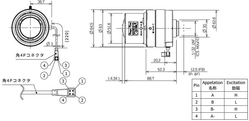 M118VP413IRCS 外形図