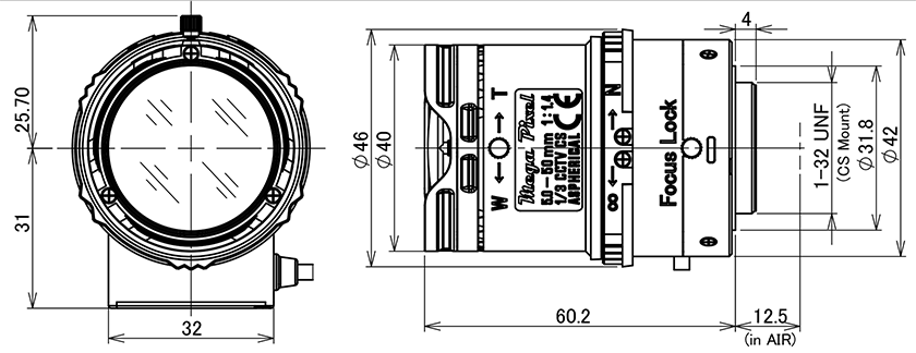 M13VG550 外形図