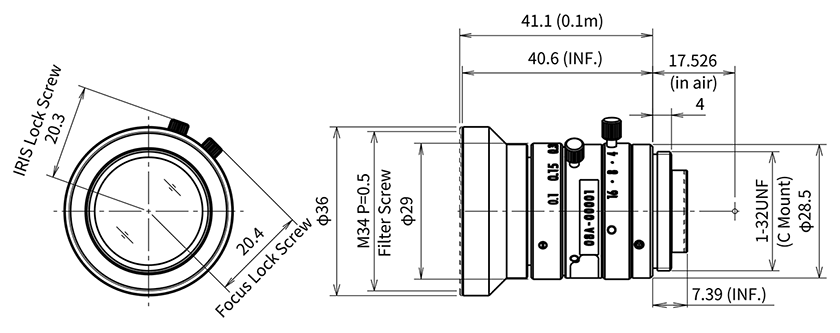 MA23F08V dimension