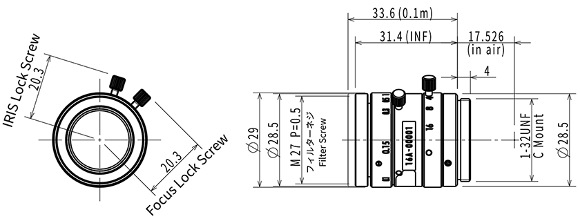 MA23F16V 外形図