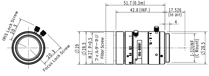 MA23F50V 外形図