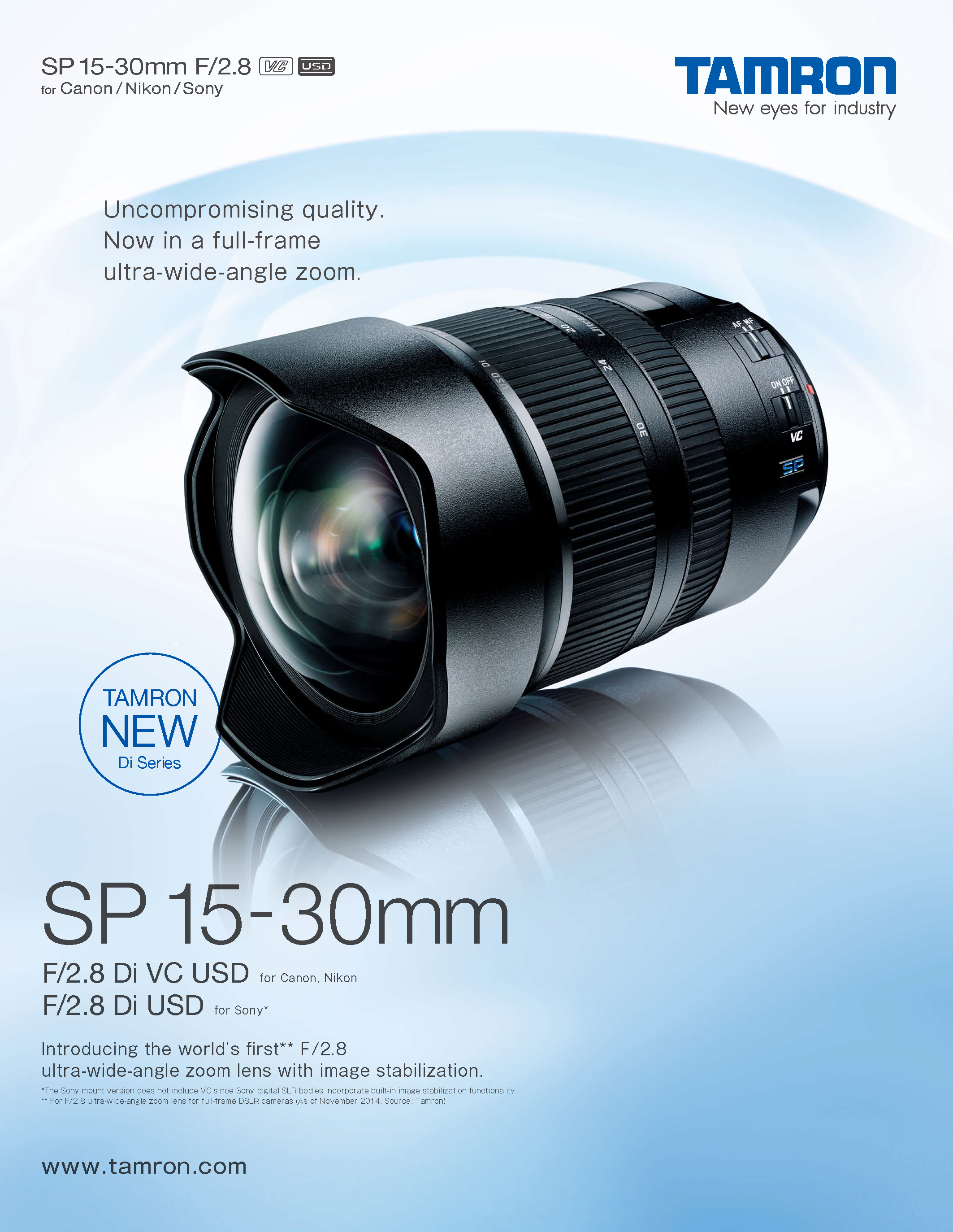 SP 15-30mm F/2.8 Di VC USD