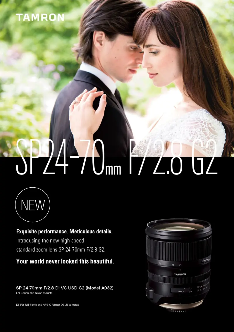 SP 24-70mm F/2.8 Di VC USD G2