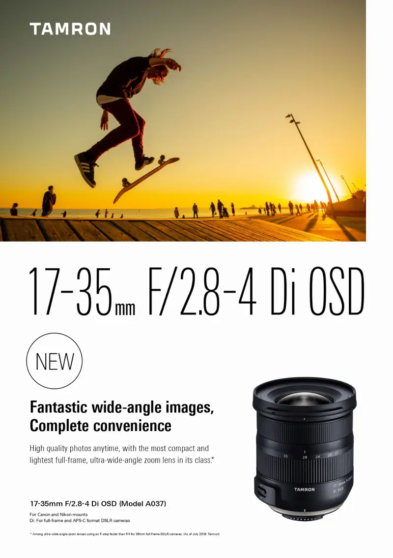 17-35mm F/2.8-4 Di OSD