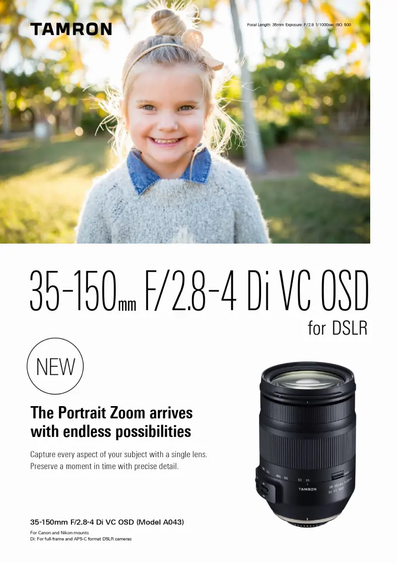 35-150mm F/2.8-4 Di VC OSD