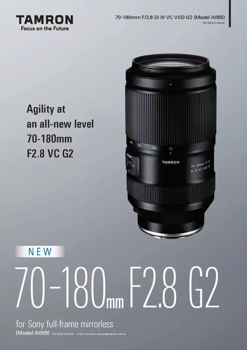 70-180mm F/2.8 Di III VC VXD G2