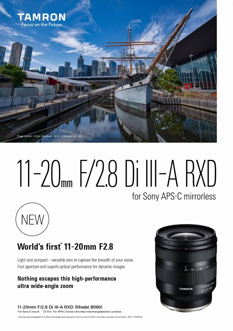 11-20mm F/2.8 Di III-A RXD