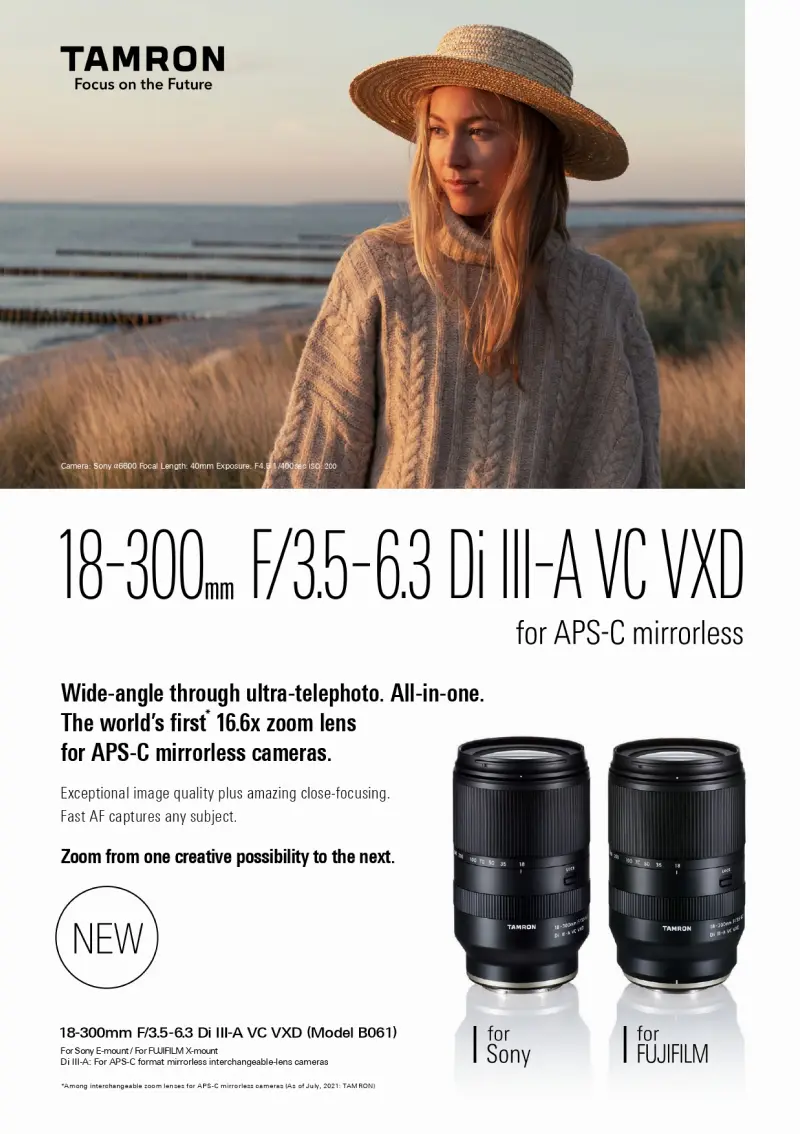 18-300mm F/3.5-6.3 Di III-A VC VXD