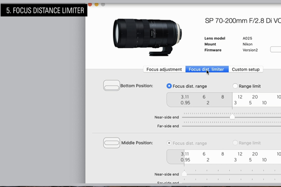 #5 Focus Distance Limiter