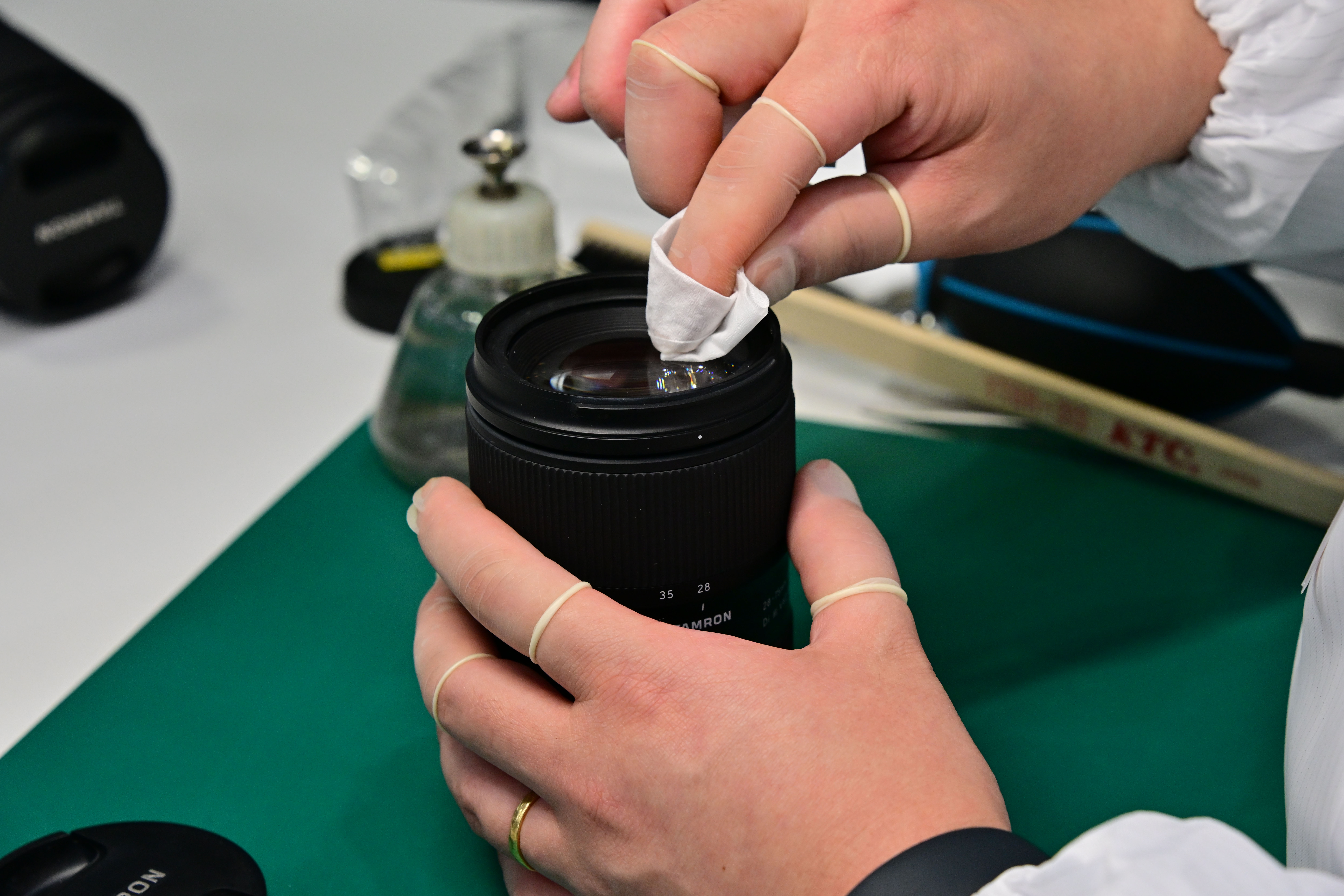 レンズクリーニング