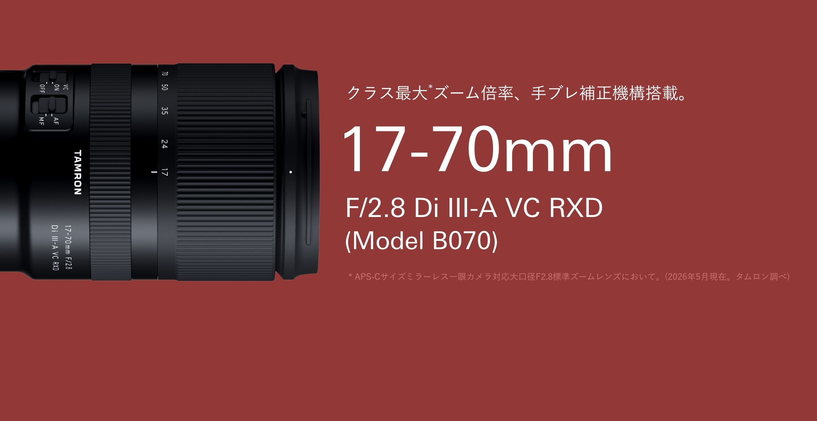 キヤノン RF マウント用レンズ