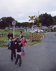 「汽車が来る！」　大野 義久