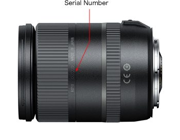 Locating your serial number