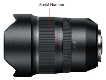 Locating your serial number
