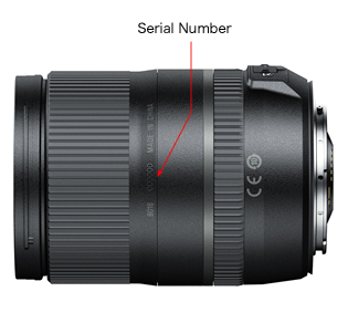 Locating your serial number