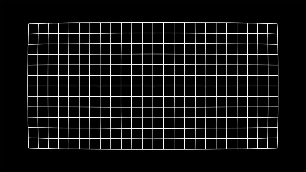 歪曲収差補正光学シミュレーション（水平画角100°）