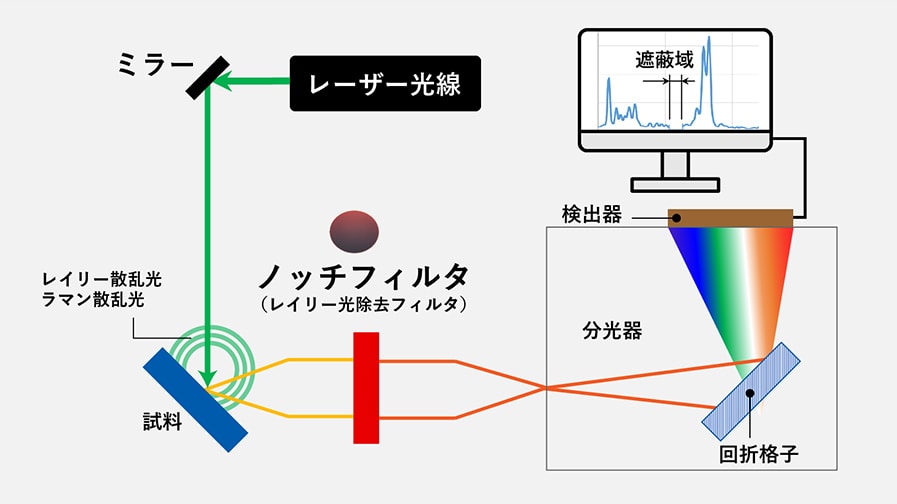 ラマン分光装置