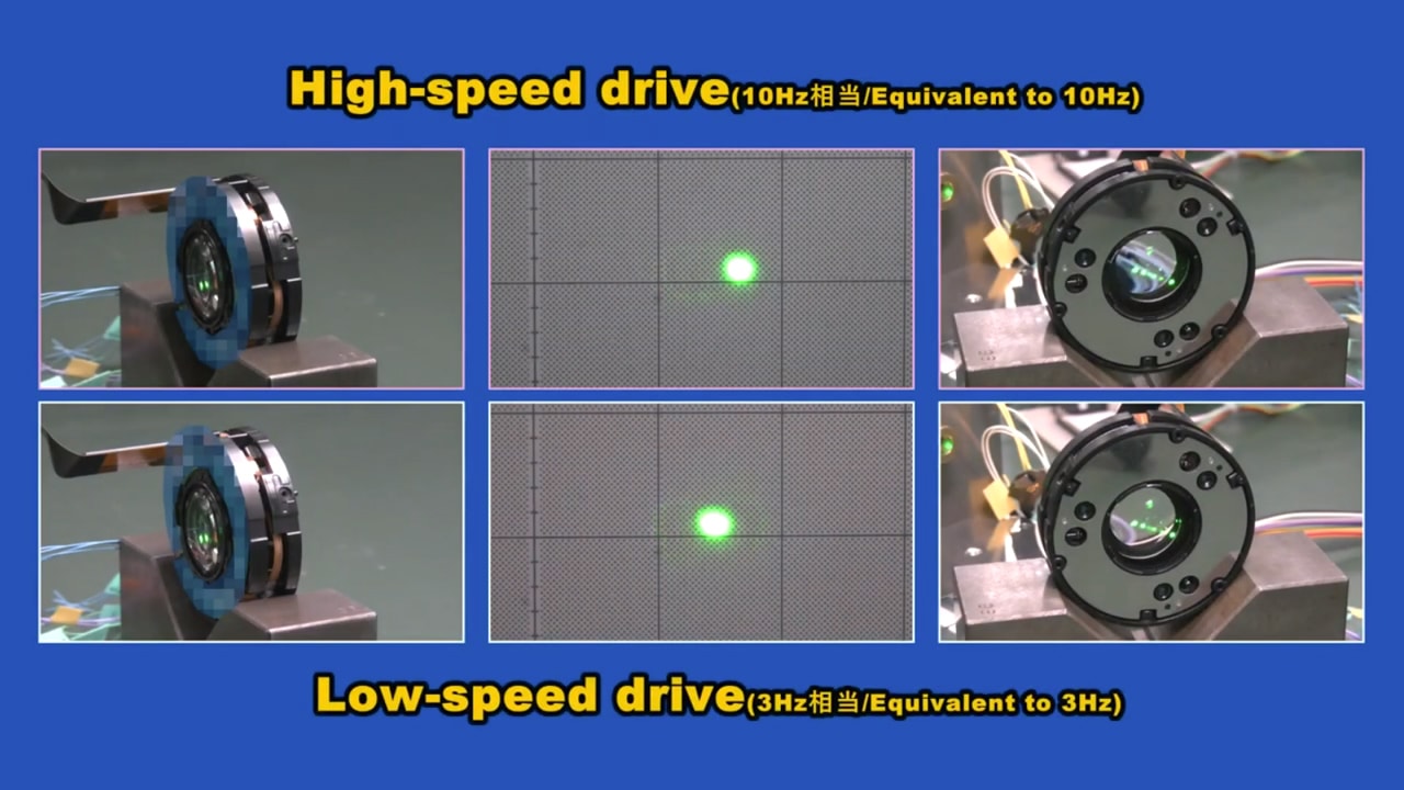 Technology intro video: Variable optical axis with Vibration Compensation(VC)