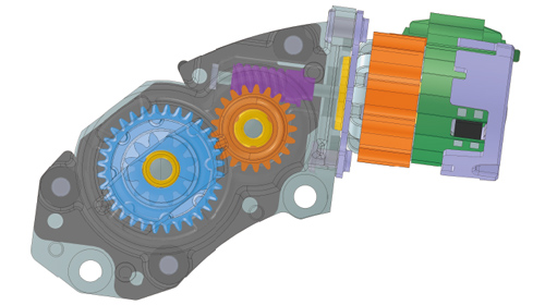 Simultaneously perform compact and high torque