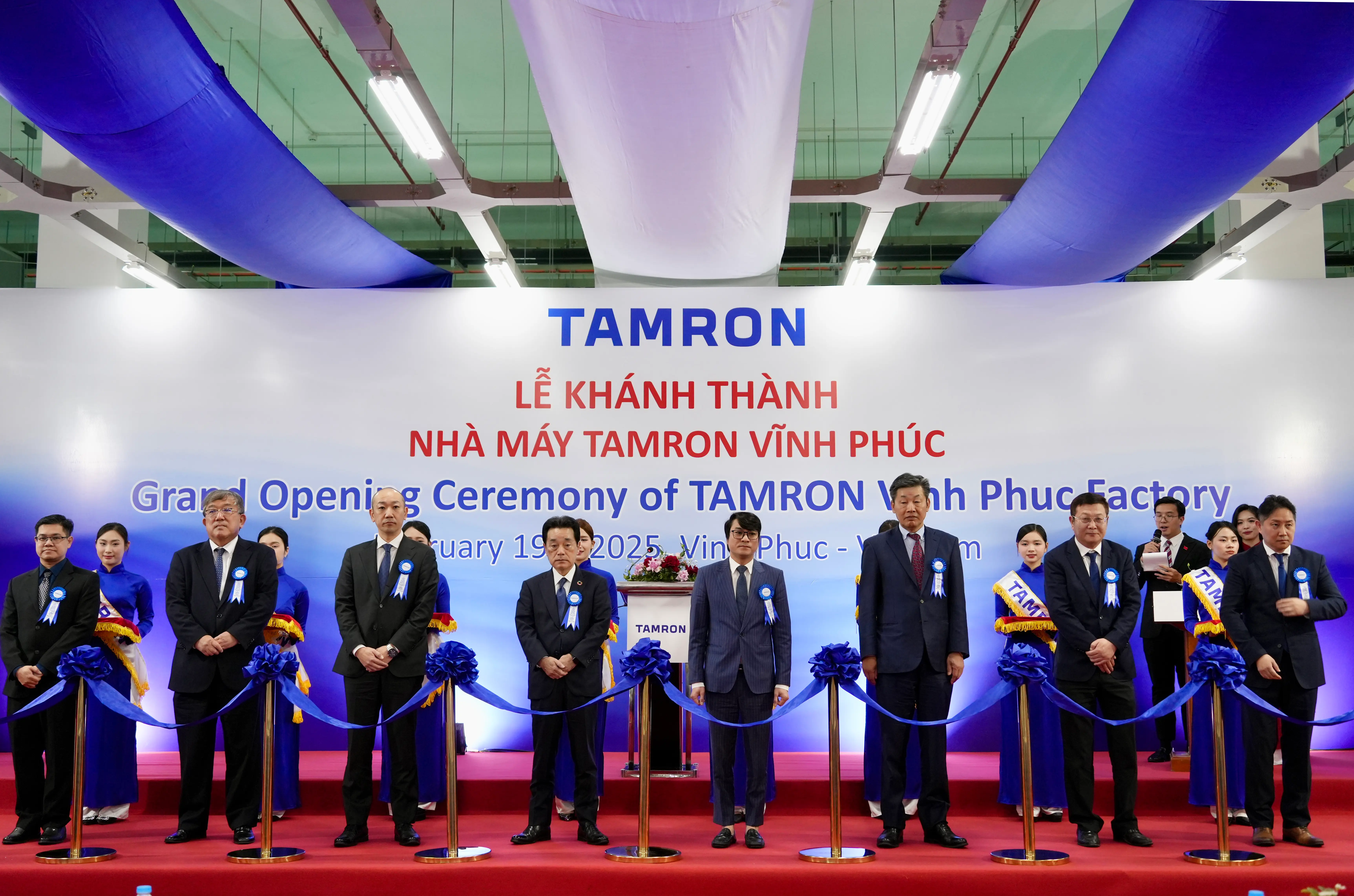 TAMRON Vietnam Vinh Phuc Ceremony