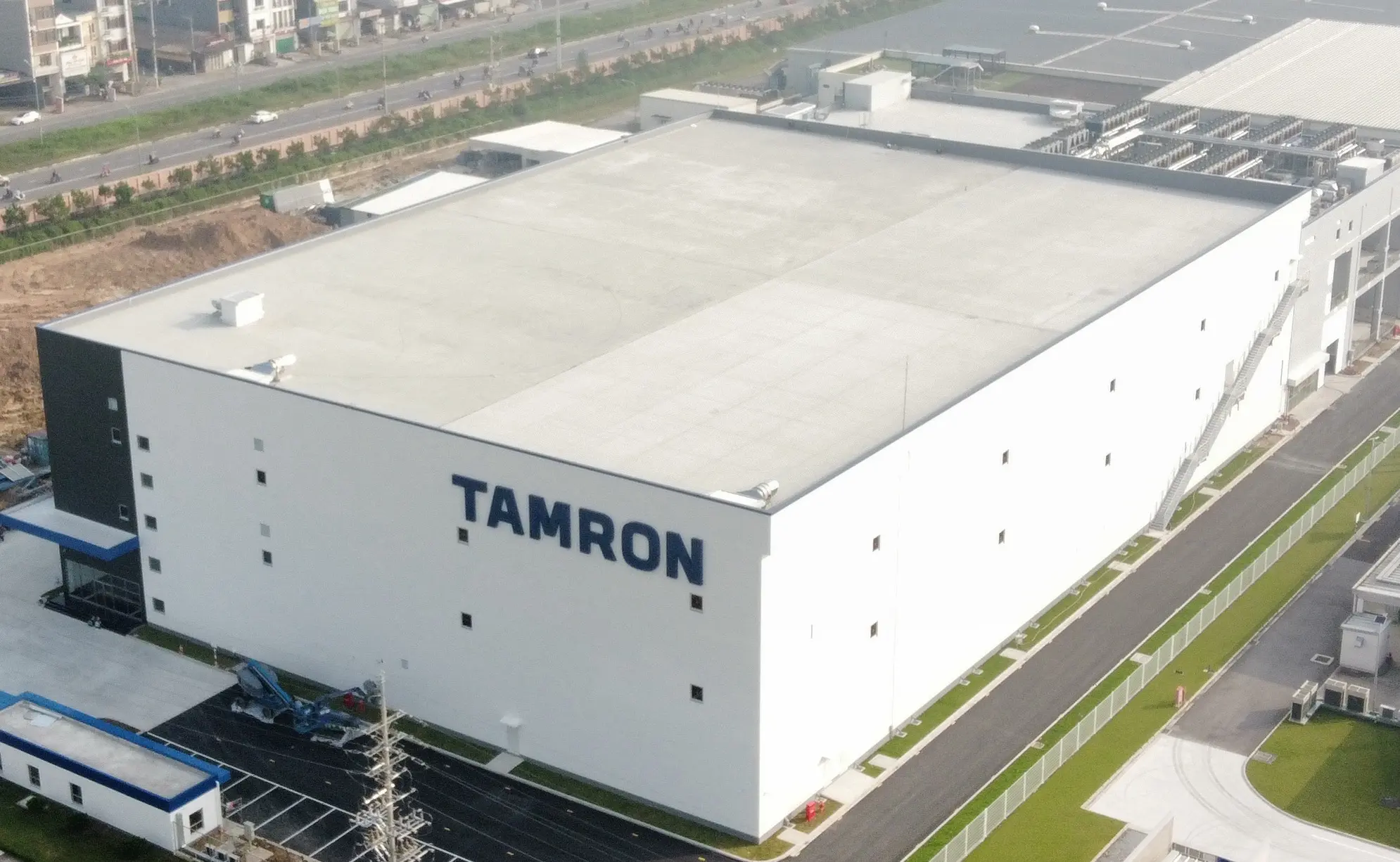 The completed Tamron Vietnam Vinh Phuc Plant