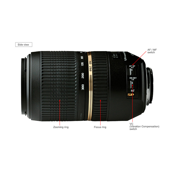 SP 70-300mm F/4-5.6 Di VC USD (Model A005) | Specifications
