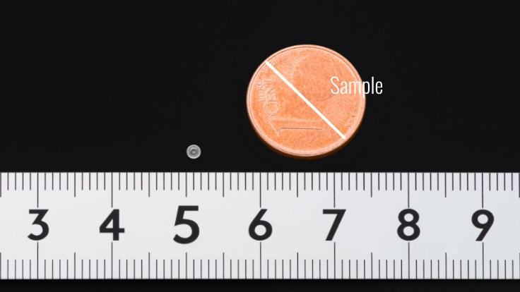 Small-diameter of Φ2.0 mm or less